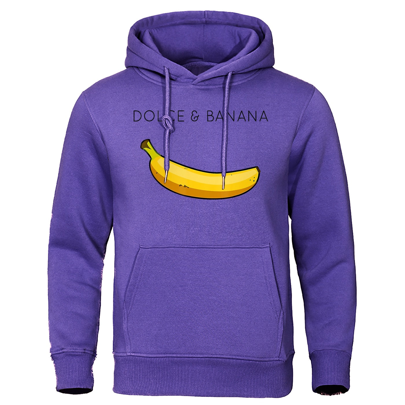 Hoodie heren – Bananenprint sweatshirt met comfortabele pasvorm en trendy design