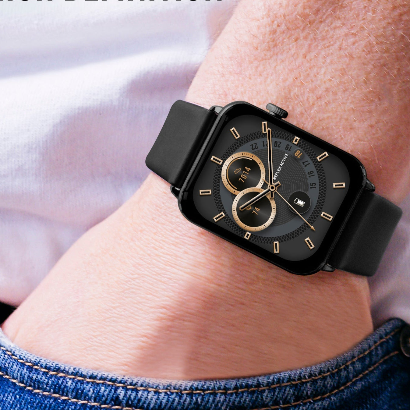 Slimme Horloge AMOLED Fitness Tracker
