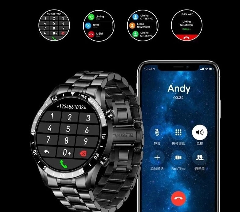 Slimme Horloge Multifunctioneel met Ontwerp en Functies