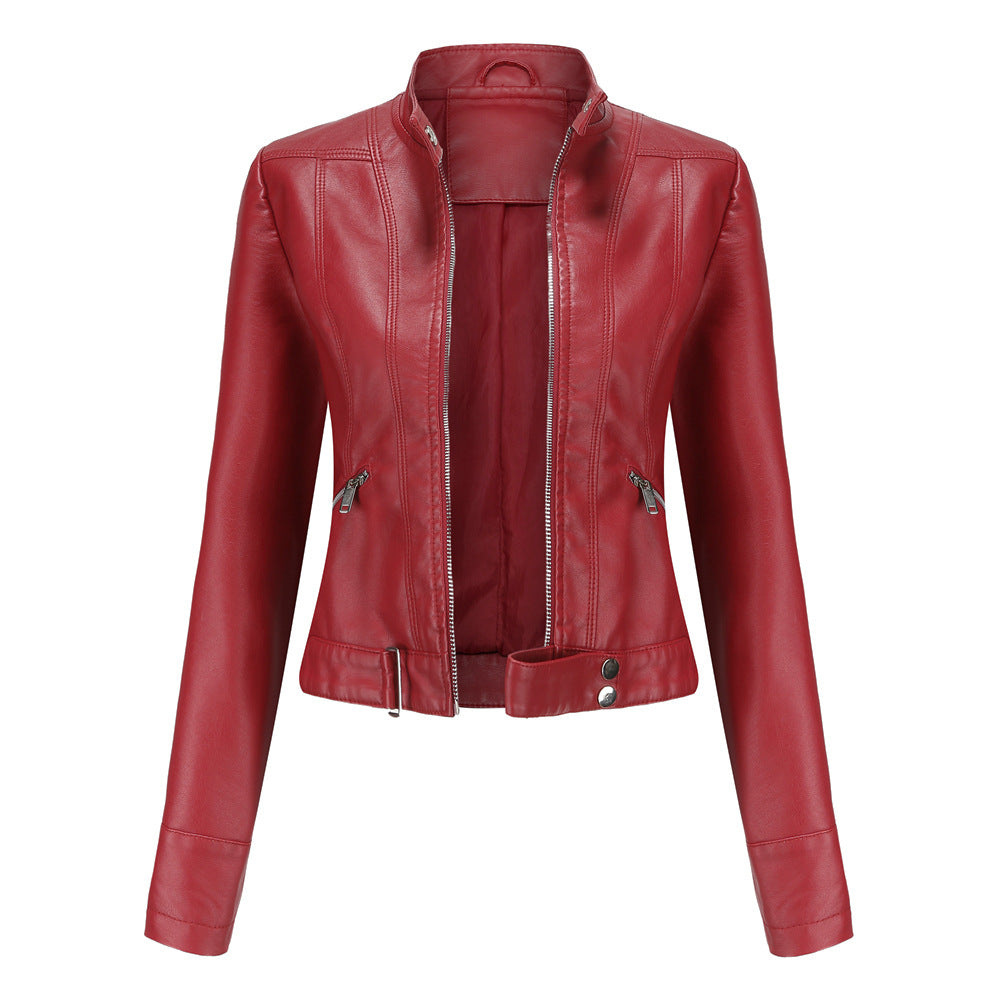Leren Jas Dames – Elegante Damesjas van Echt Leer voor Herfst en Winter