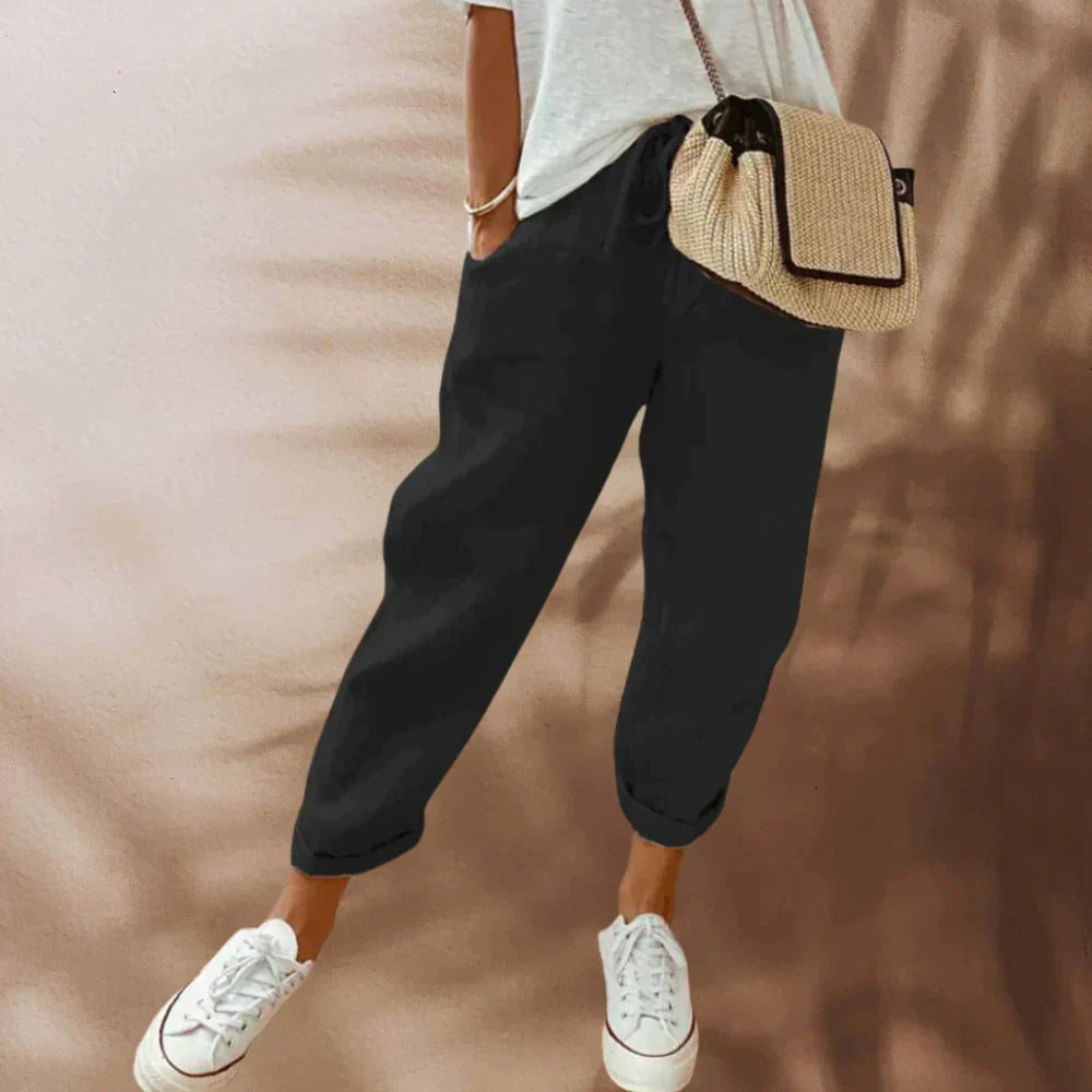 Lichte Damesbroek – Elegante broek voor dames, ideaal voor casual en formele gelegenheden
