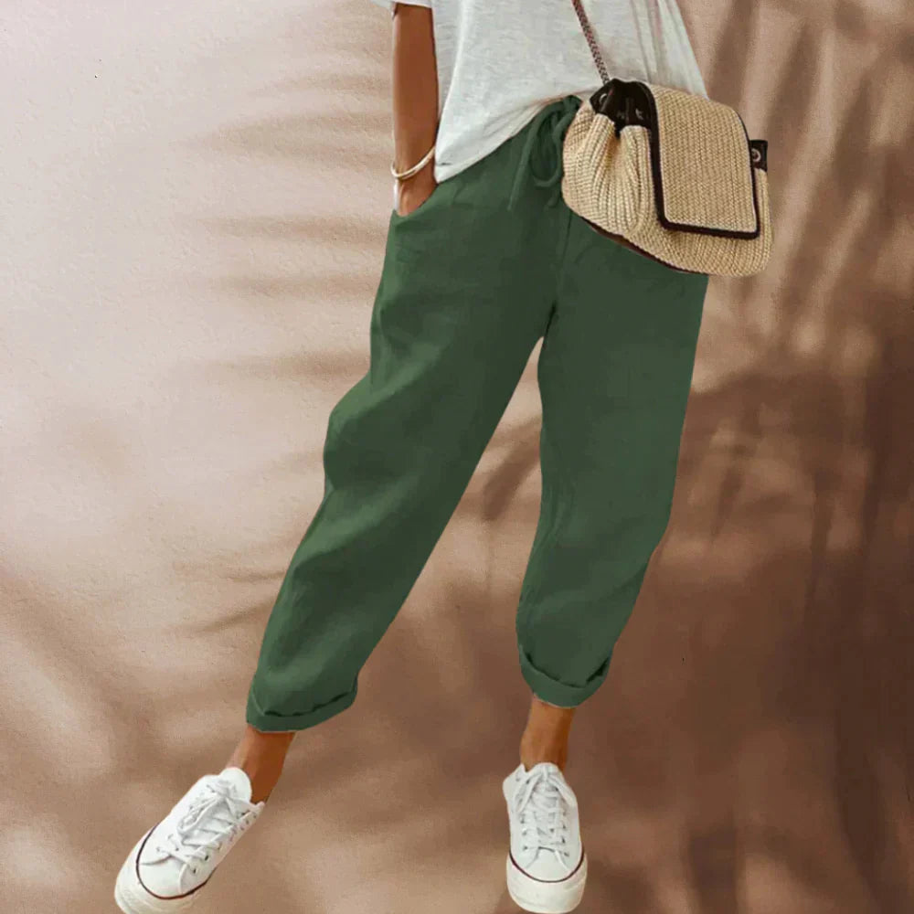 Lichte Damesbroek – Elegante broek voor dames, ideaal voor casual en formele gelegenheden