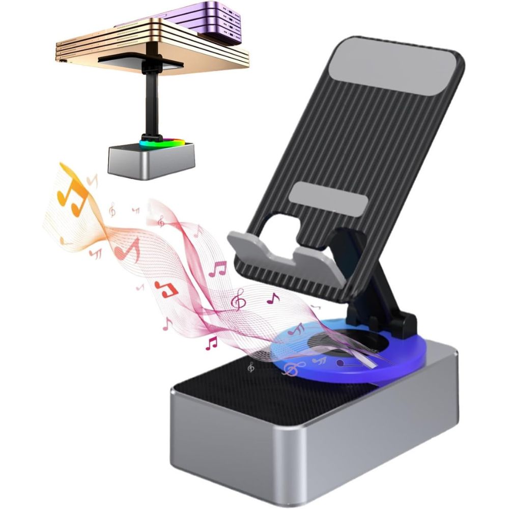 Telefoonstandaard met Bluetooth Speaker 4-in-1