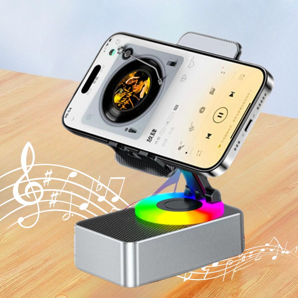 Telefoonstandaard met Bluetooth Speaker 4-in-1