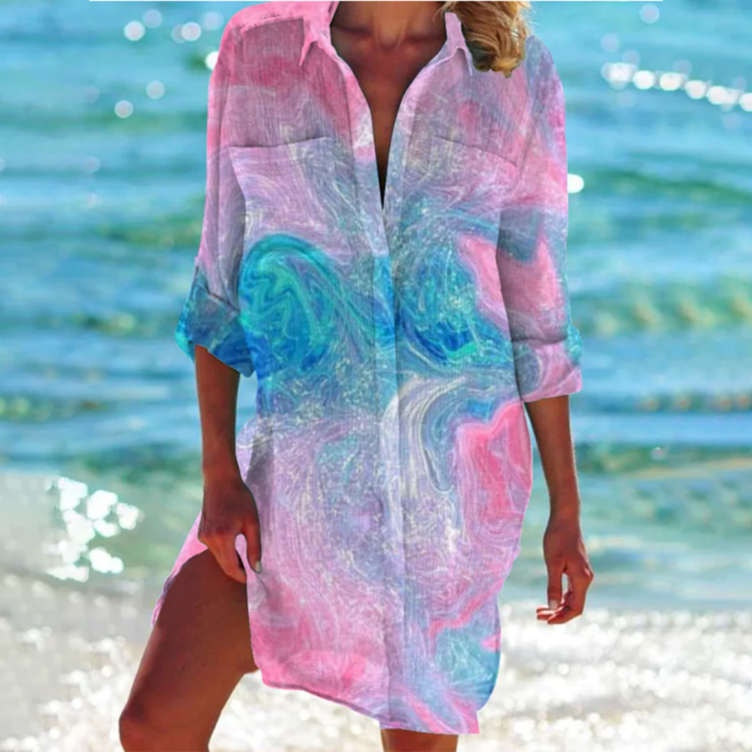 Dames Zomer T-shirt – Comfortabel en Ademend T-shirt voor Casual Dagen
