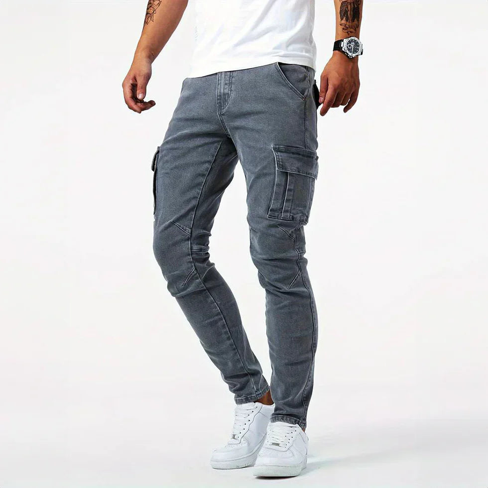 Cargobroeken heren – Comfortabele cargopants met zakken voor casual gebruik