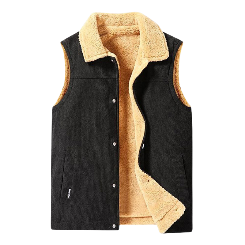 Gilet voor Heren – Klassieke Gilet met Knopen, Stijlvol en Comfortabel