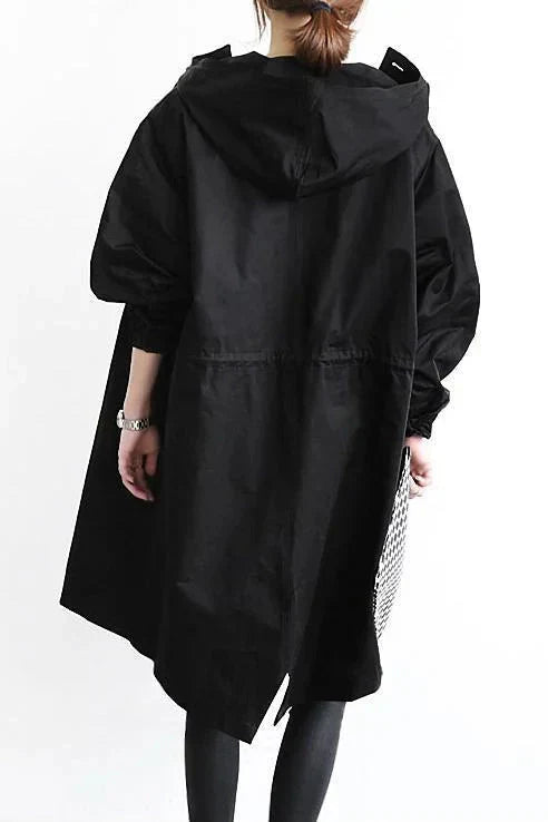 Trenchcoat Dames – Elegante Eengrijpige Trenchcoat van Katoen voor Herfst