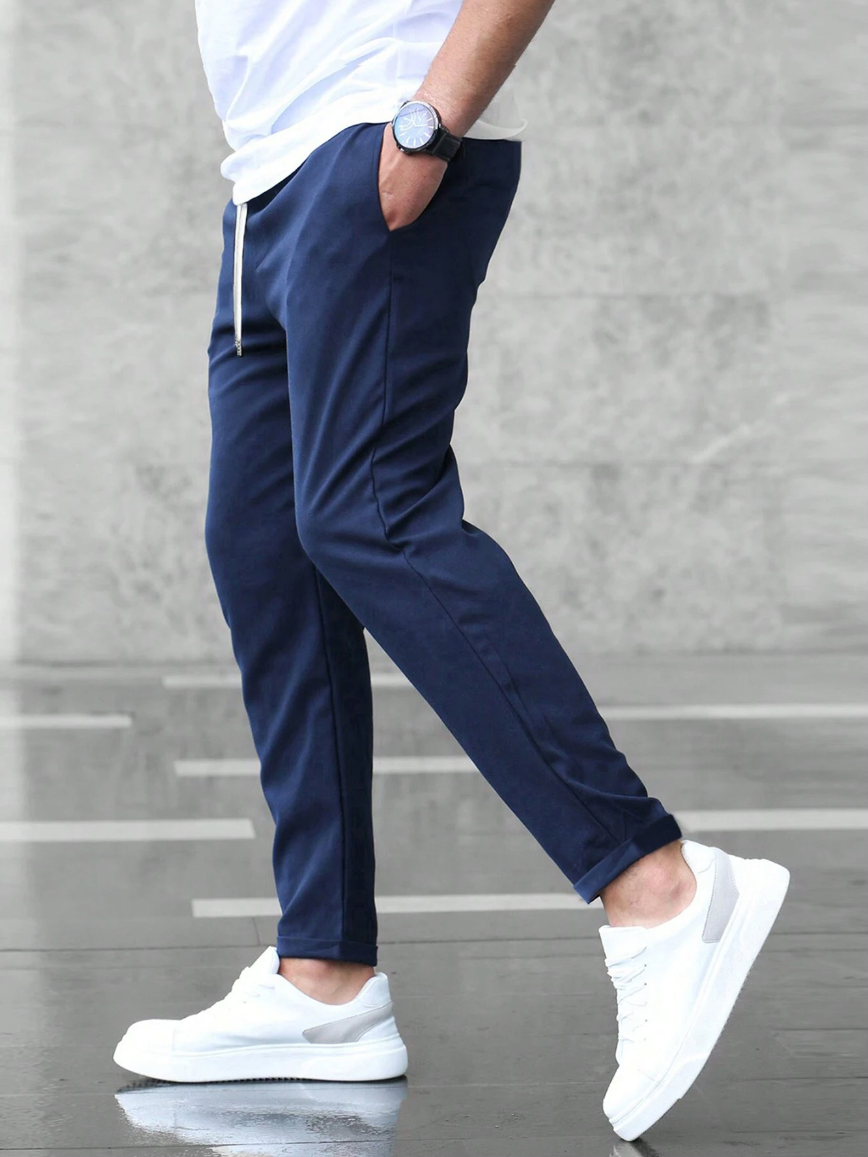 Heren Stretchbroek – Comfortabele en Elegante Broek voor Casual en Formele Gelegenheden