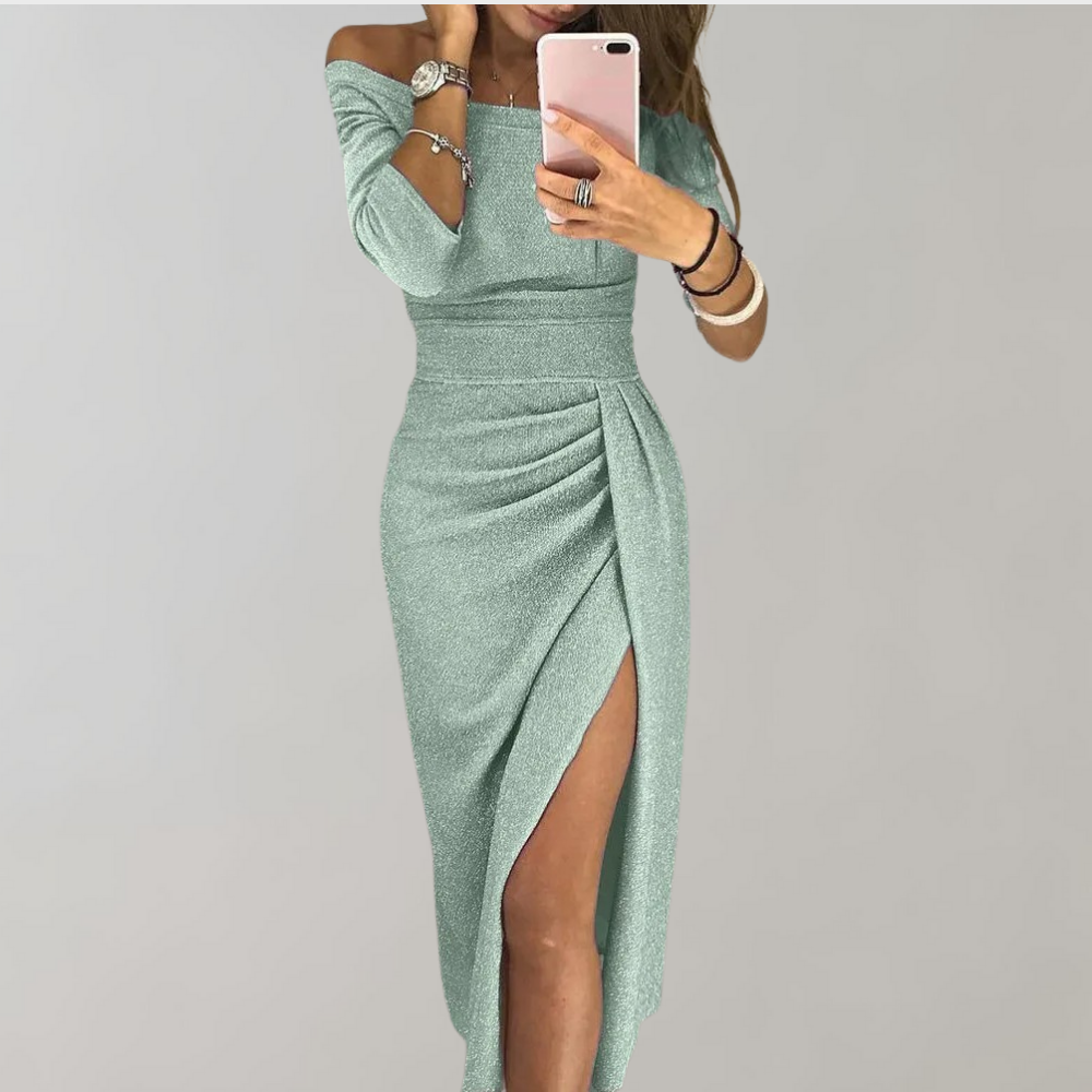 Luxe Damesjurk – Elegante Feestjurk voor Bruiloft en Avondkleding