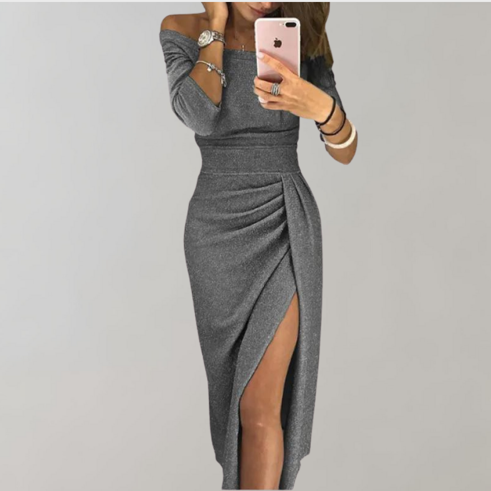 Luxe Damesjurk – Elegante Feestjurk voor Bruiloft en Avondkleding