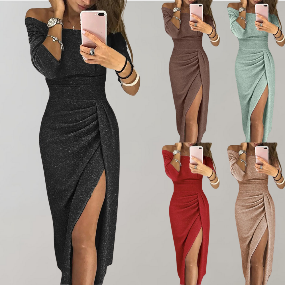 Luxe Damesjurk – Elegante Feestjurk voor Bruiloft en Avondkleding