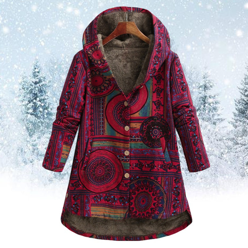 Dames Hoodie Boheemse Print – Comfortabele en Stijlvolle Hoodie voor Vrijetijdskleding