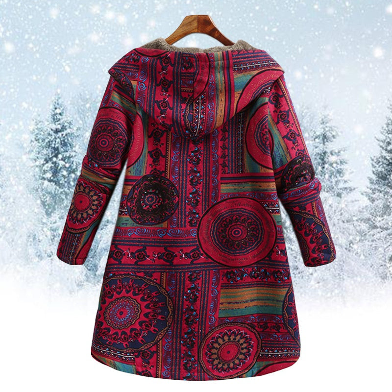 Dames Hoodie Boheemse Print – Comfortabele en Stijlvolle Hoodie voor Vrijetijdskleding
