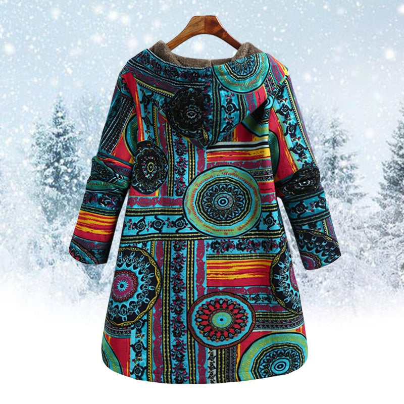 Dames Hoodie Boheemse Print – Comfortabele en Stijlvolle Hoodie voor Vrijetijdskleding