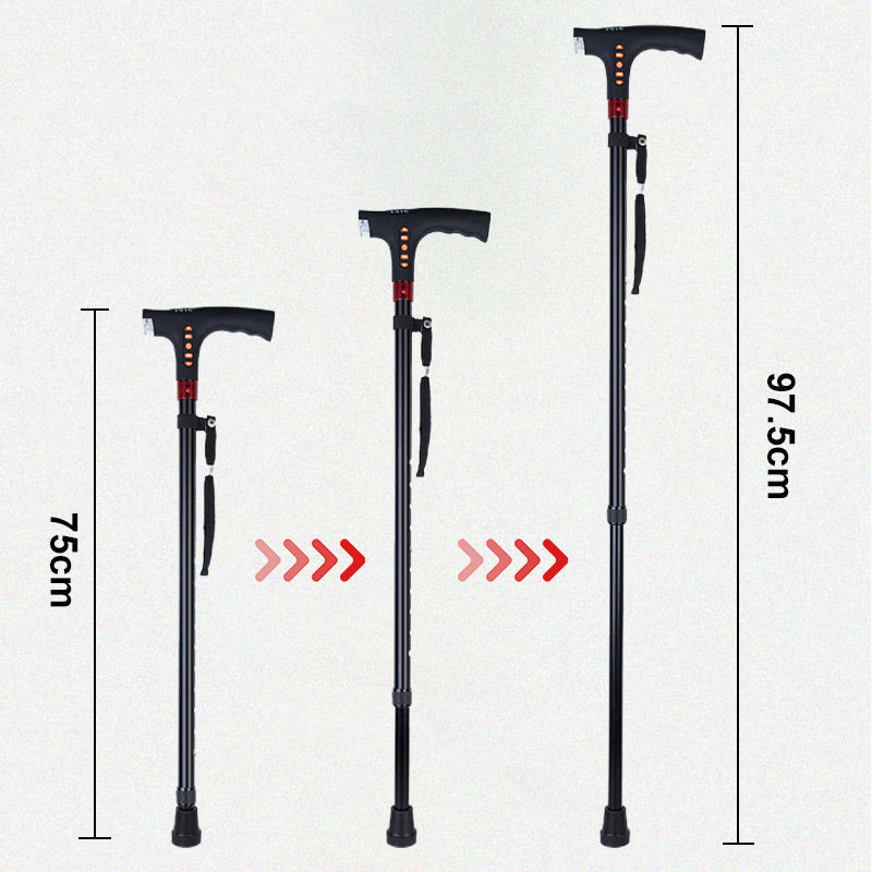 Wandelstok voor ouderen met LED-licht