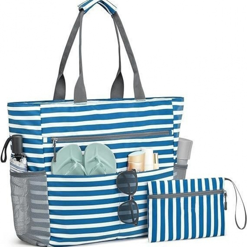 Waterdichte Vouwbare Strandtas Groot Tote