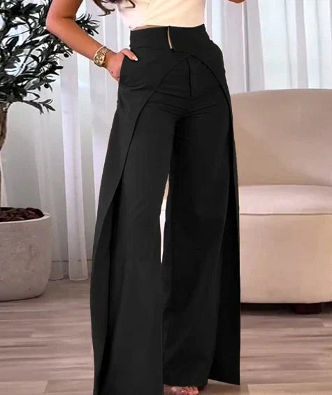 Hoge taille broeken dames – Elegante broeken met comfortabele pasvorm en stijl