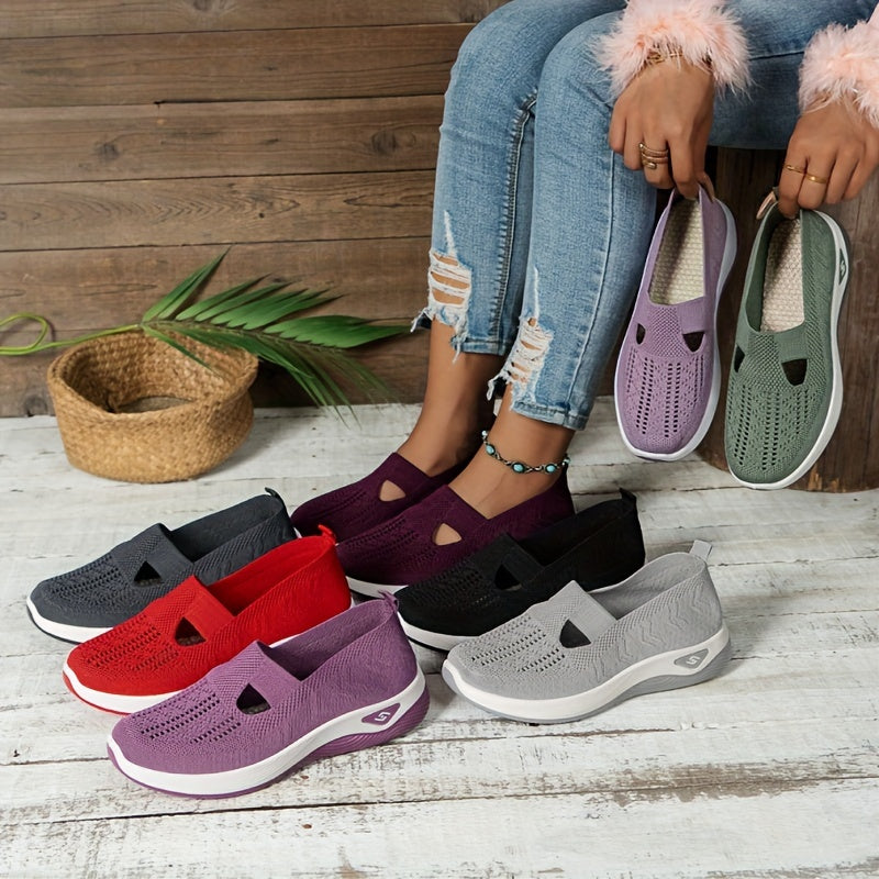 Sneakers Dames – Lichte Orthopedische Slip-On Schoenen voor Comfort en Stijl