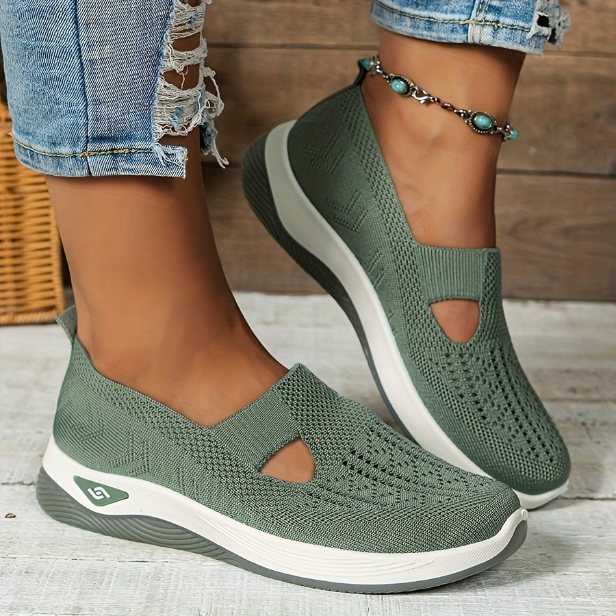 Sneakers Dames – Lichte Orthopedische Slip-On Schoenen voor Comfort en Stijl