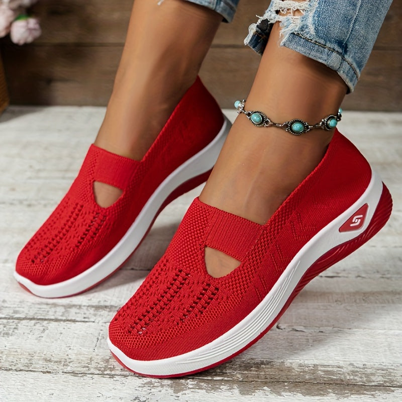 Sneakers Dames – Lichte Orthopedische Slip-On Schoenen voor Comfort en Stijl