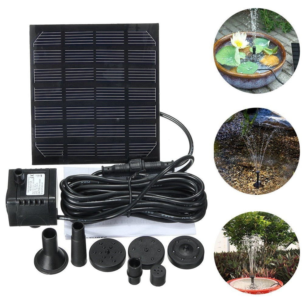 Zonne-energie Waterpomp met Fonteinsproeiers
