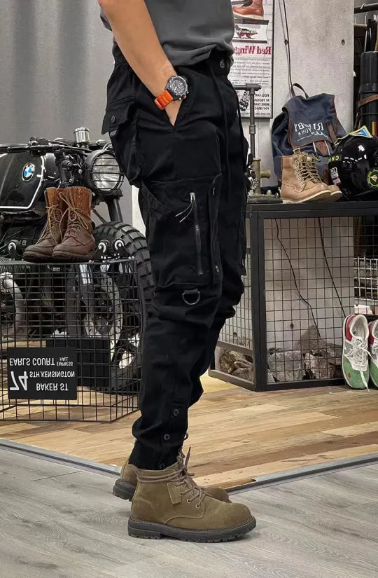 Cargobroeken heren – Comfortabele cargo pants met zakken voor casual stijl