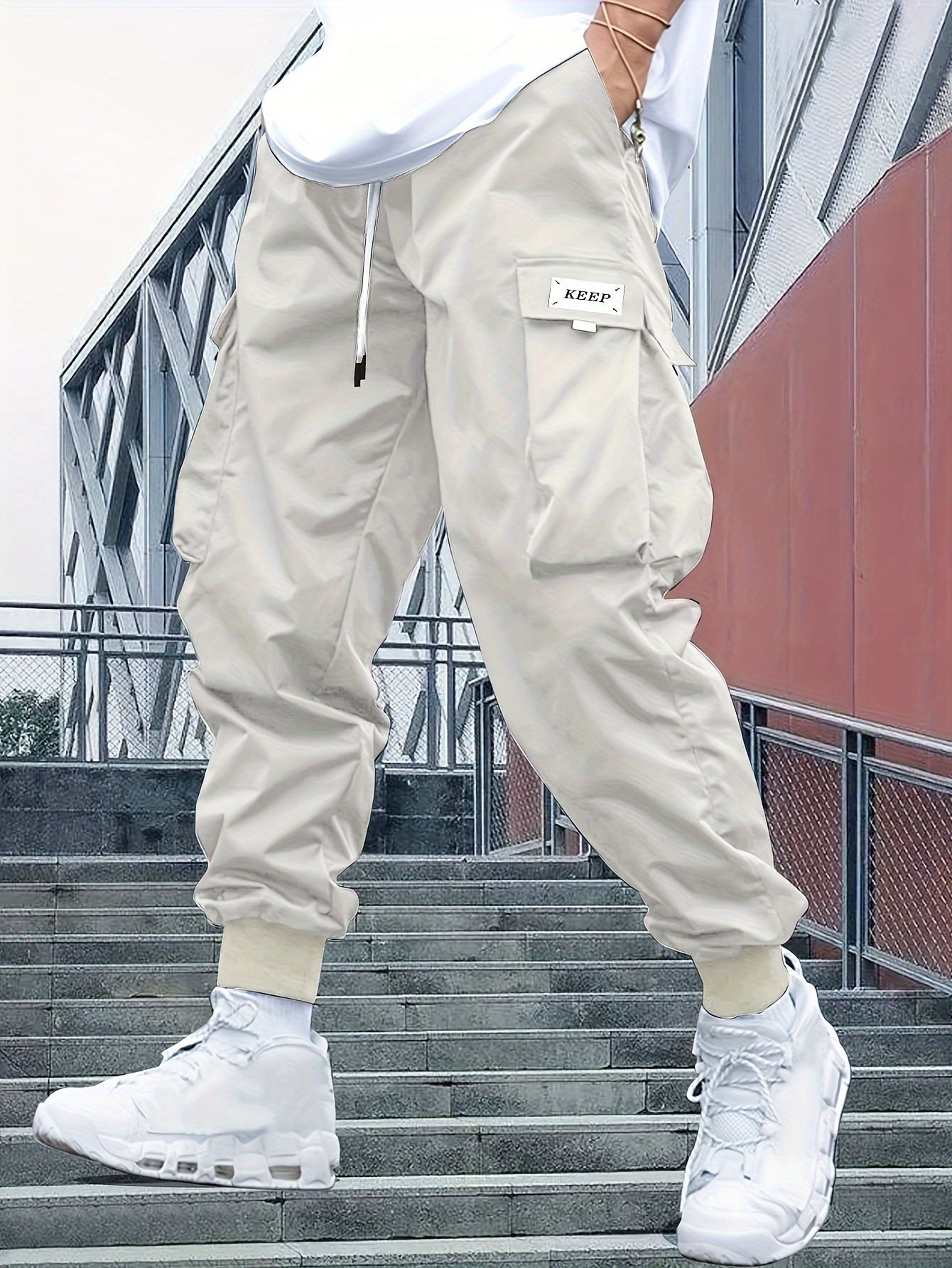 Heren Cargo Joggerbroek – Comfortabele en stijlvolle joggers voor casual gebruik