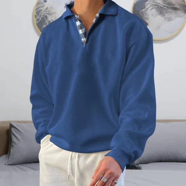 Heren Polo Langarm – Stijlvolle Katoenen Polo voor Casual en Sportief Gebruik