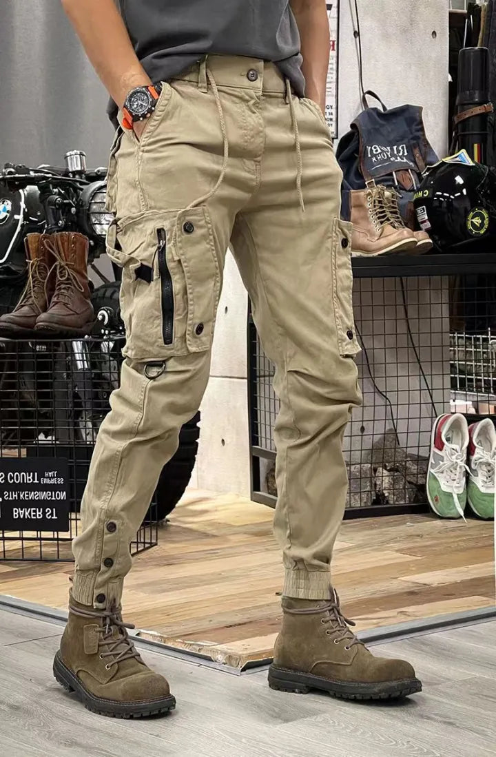 Cargobroeken heren – Comfortabele cargo pants met zakken voor casual stijl