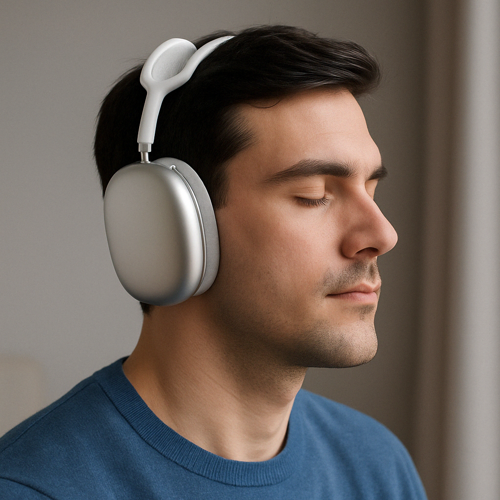 Draadloze Noise Cancelling Hoofdtelefoon Over Ear