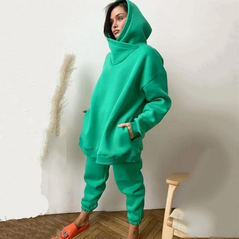 Hoodie en broek set dames – Comfortabele en trendy outfit voor casual stijl