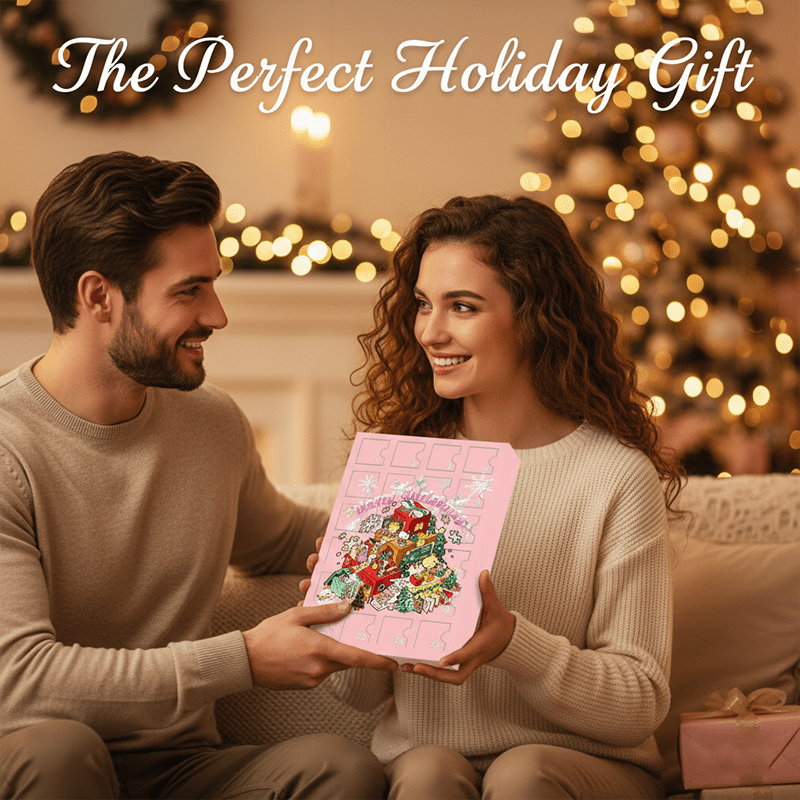 Kerst adventskalender meisjes 24 verrassingen ornamenten