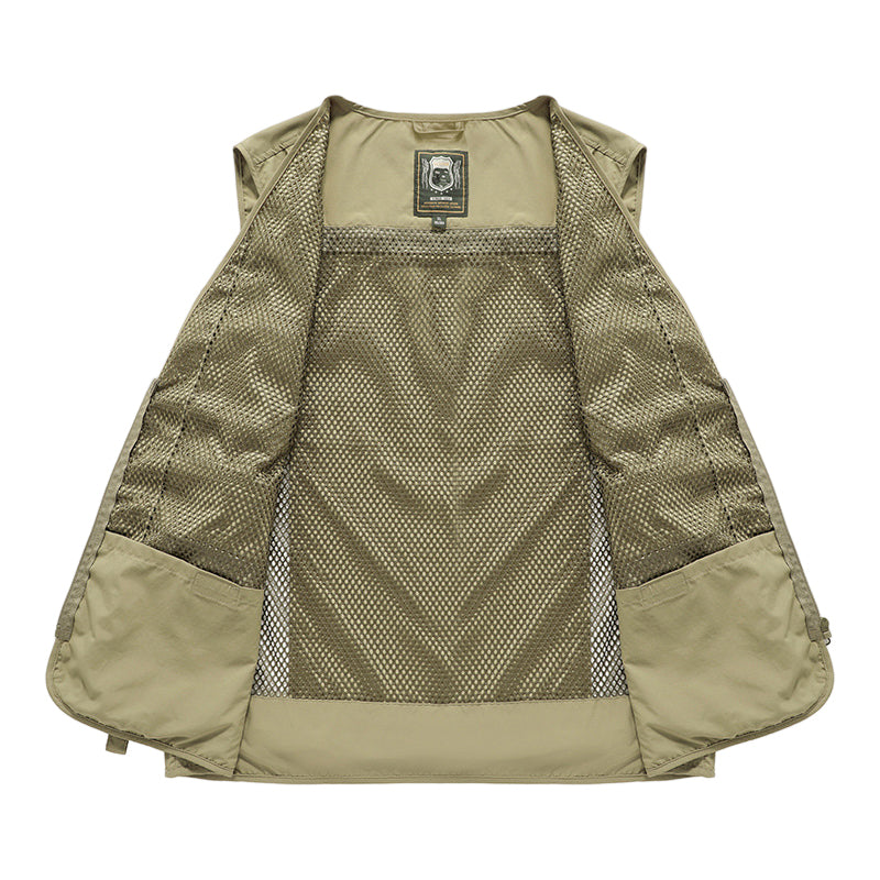 Zomervest met Meerdere Zakjes – Lichtgewicht Casual Vest voor Dames