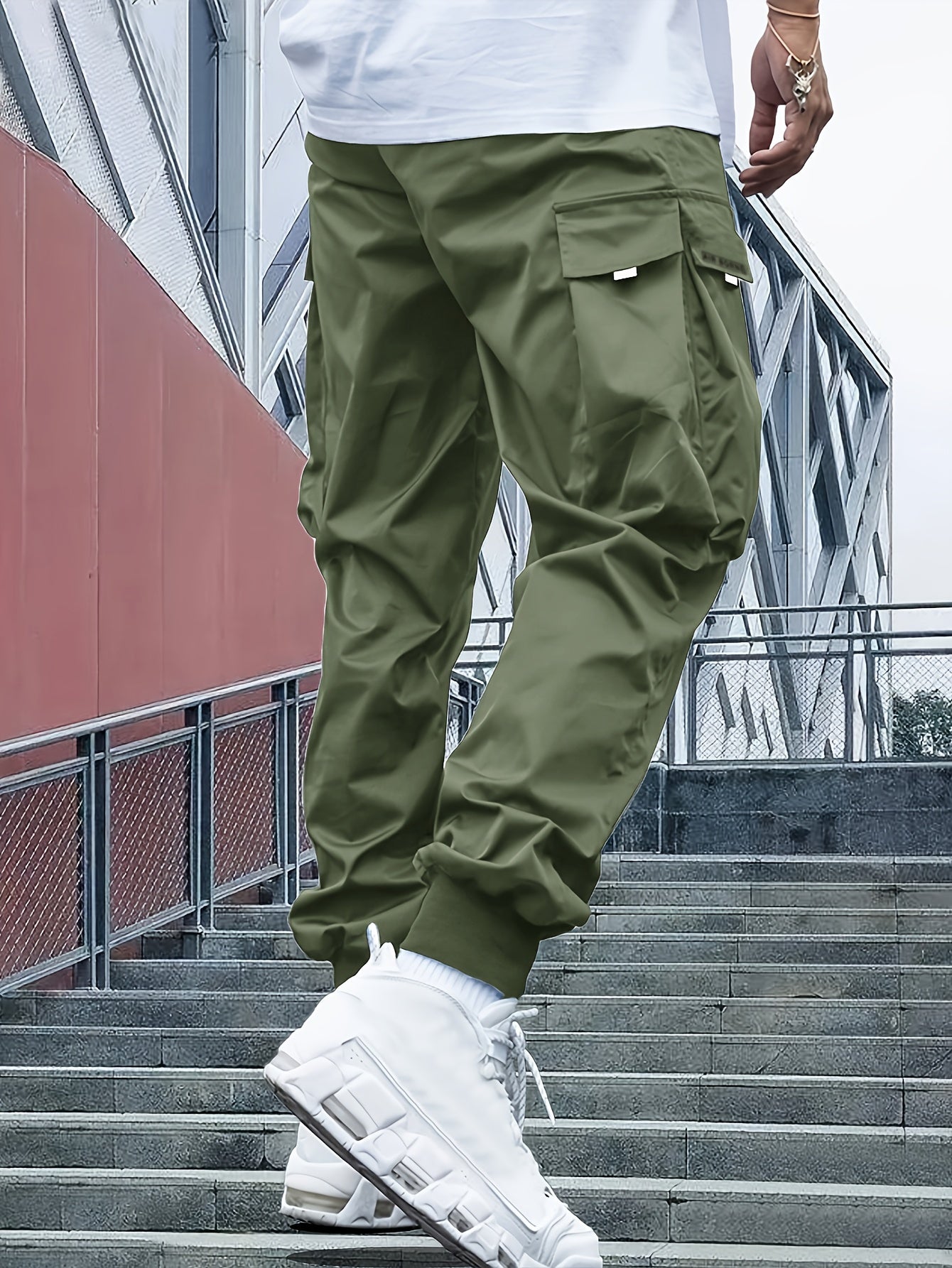 Heren Cargo Joggerbroek – Comfortabele en stijlvolle joggers voor casual gebruik