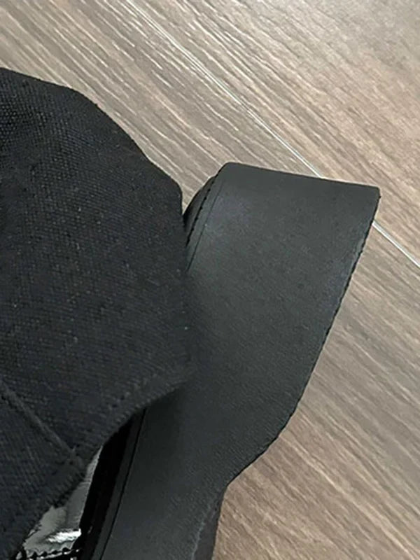 Dames Sandalen Stiefels - Elegante leren sandalen met hak voor zomer