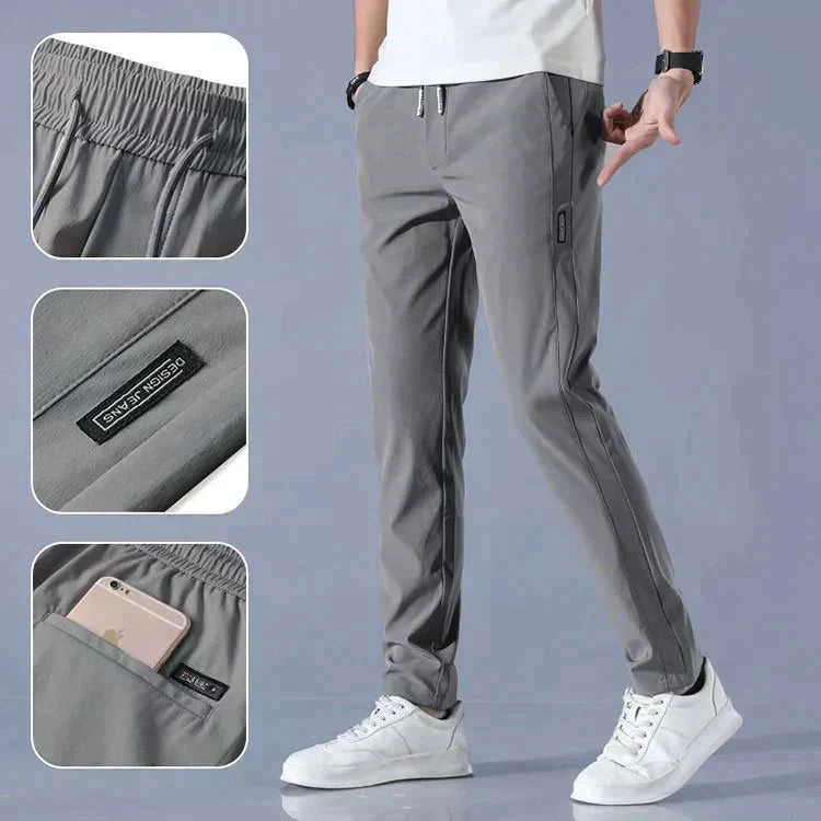 Joggingbroek voor Mannen – Casual Stretchbroek met Comfortabele Pasvorm en Stijl