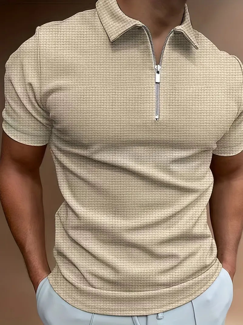 Poloshirt heren – Korte mouwen, casual en comfortabele polo voor dagelijks gebruik