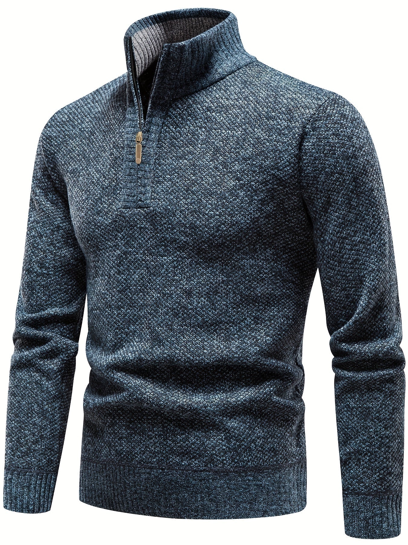 Coltrui heren – Warme gebreide trui met ronde hals en casual stijl
