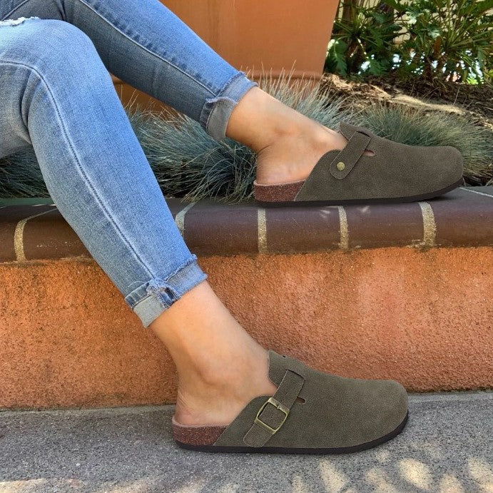 Sandalen unisex leren – Elegante comfortabele sandalen voor dagelijks gebruik