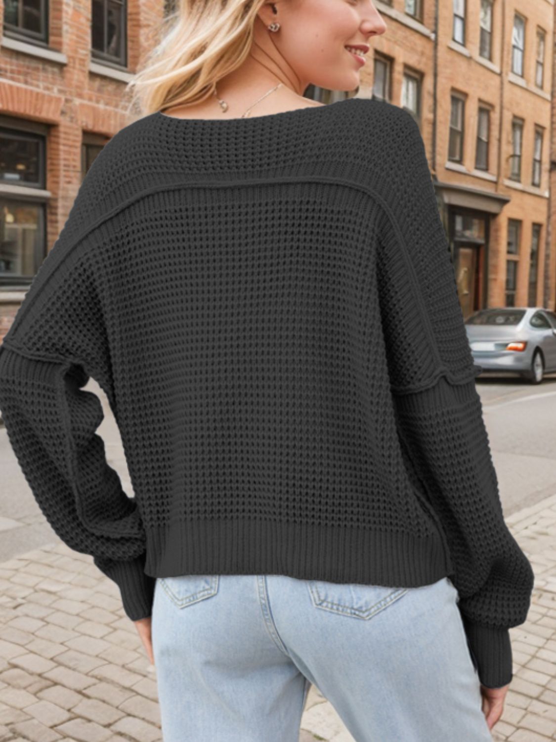 V-hals trui dames – Stijlvolle en comfortabele trui van zachte stof