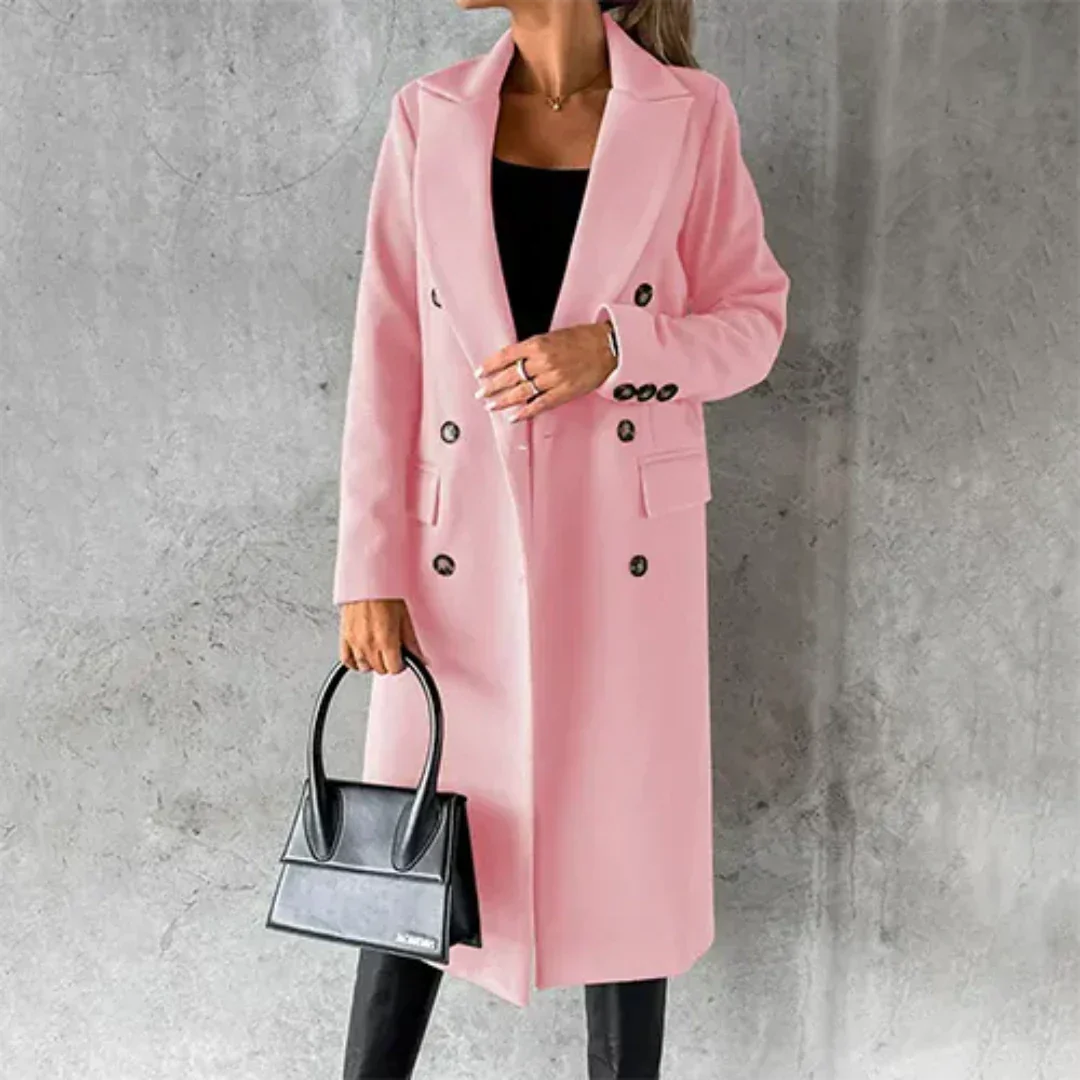 Trenchcoat dames – Stijlvolle lange jas van hoogwaardig materiaal voor elke gelegenheid