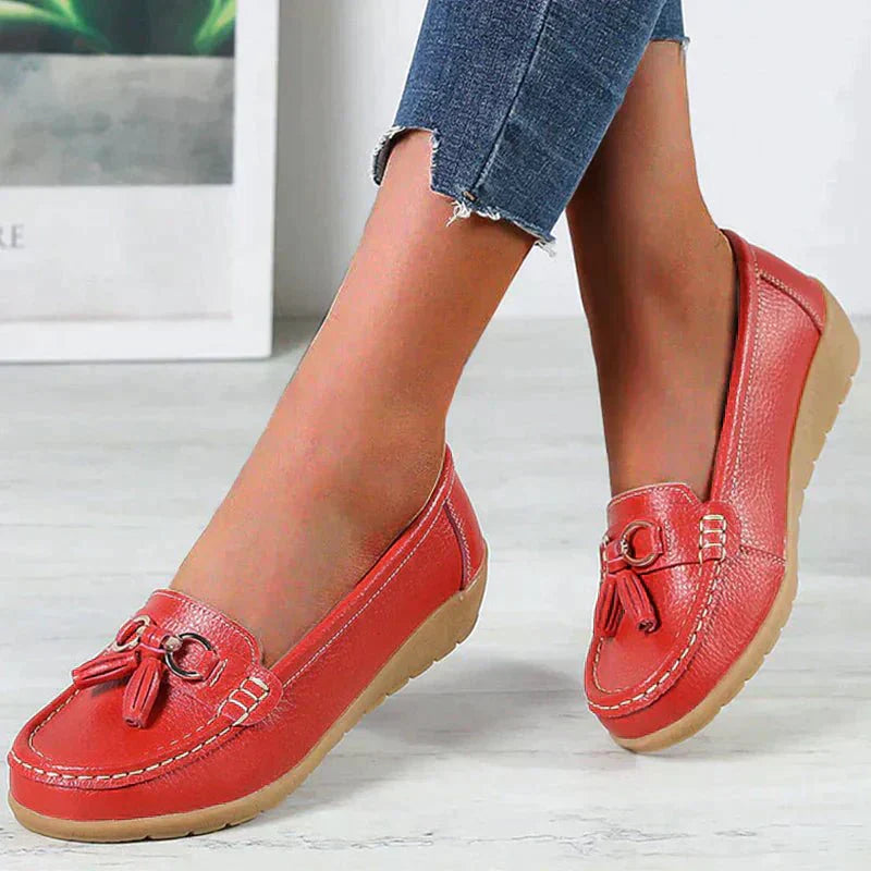 Dames Loafers - Elegante leren instappers voor casual en formele gelegenheden