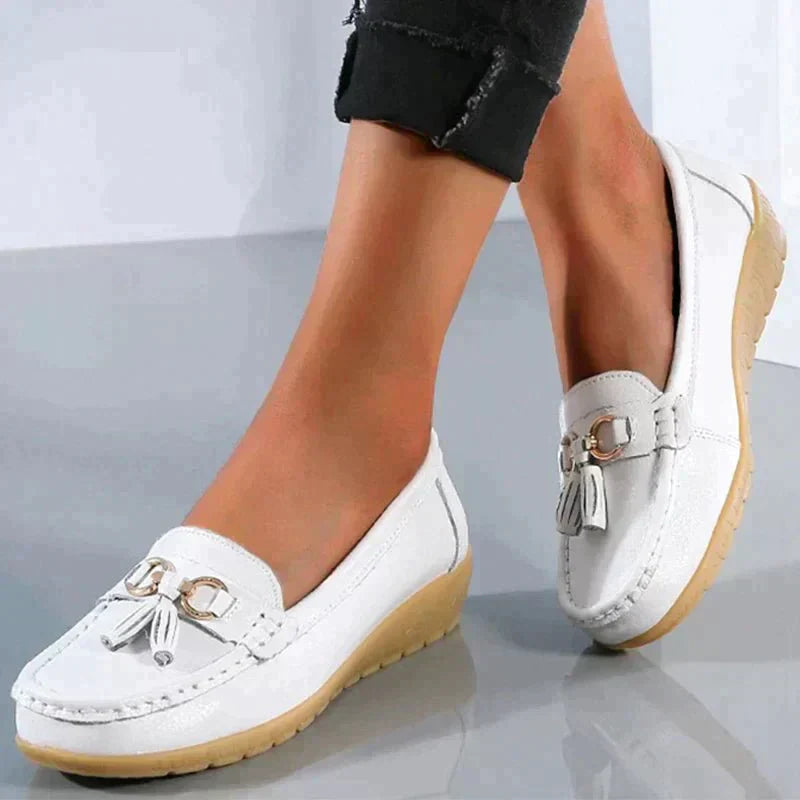 Dames Loafers - Elegante leren instappers voor casual en formele gelegenheden