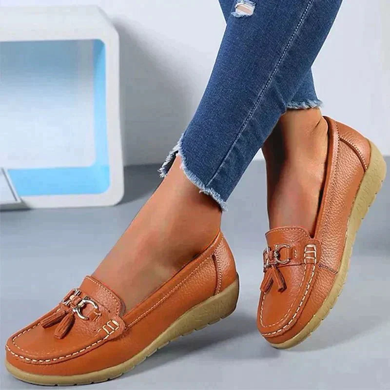 Dames Loafers - Elegante leren instappers voor casual en formele gelegenheden