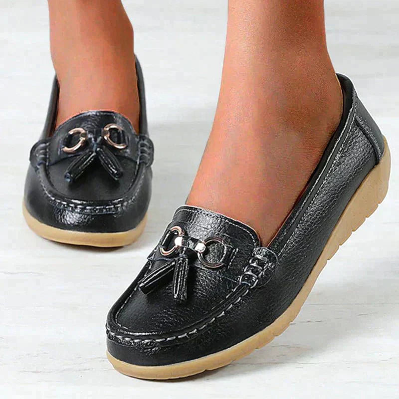 Dames Loafers - Elegante leren instappers voor casual en formele gelegenheden