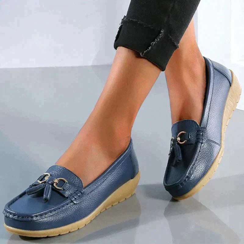 Dames Loafers - Elegante leren instappers voor casual en formele gelegenheden
