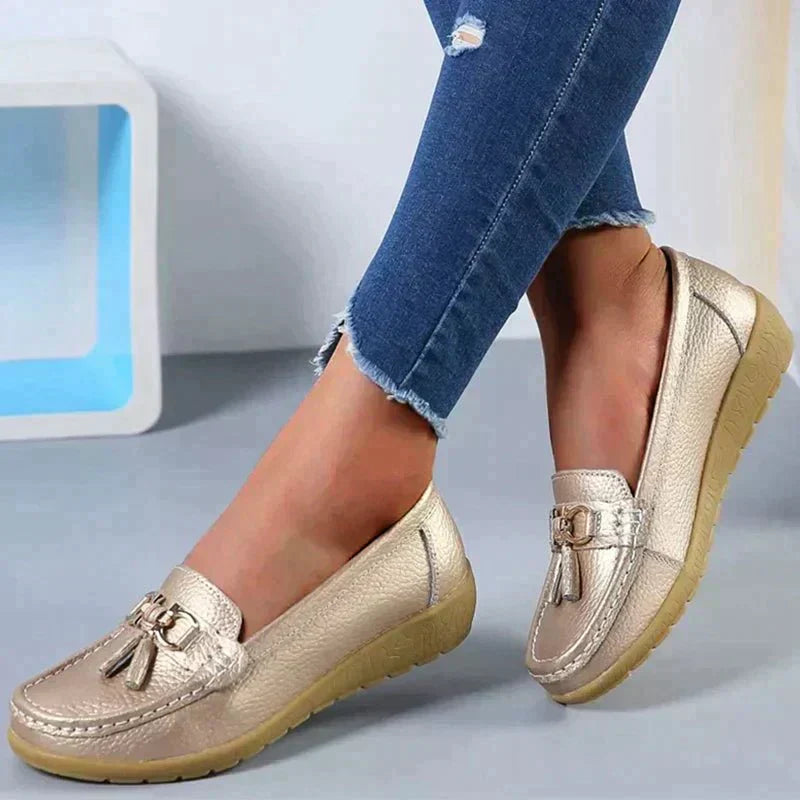 Dames Loafers - Elegante leren instappers voor casual en formele gelegenheden
