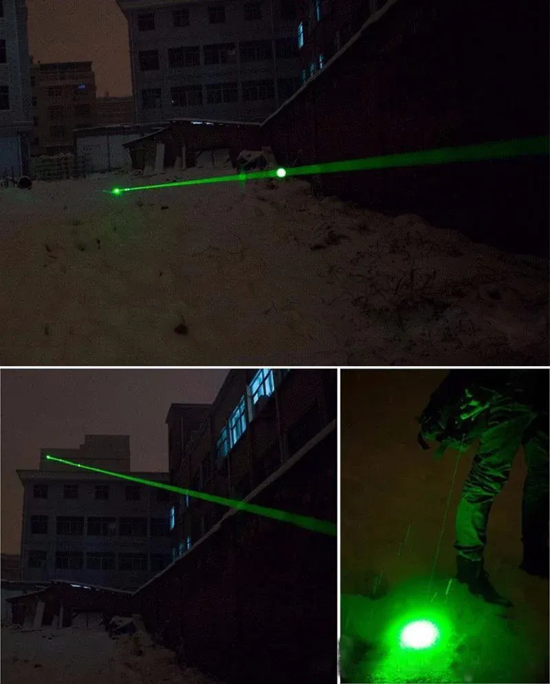 Groene Laserpointer Oplaadbaar Lange Bereik Stralepen