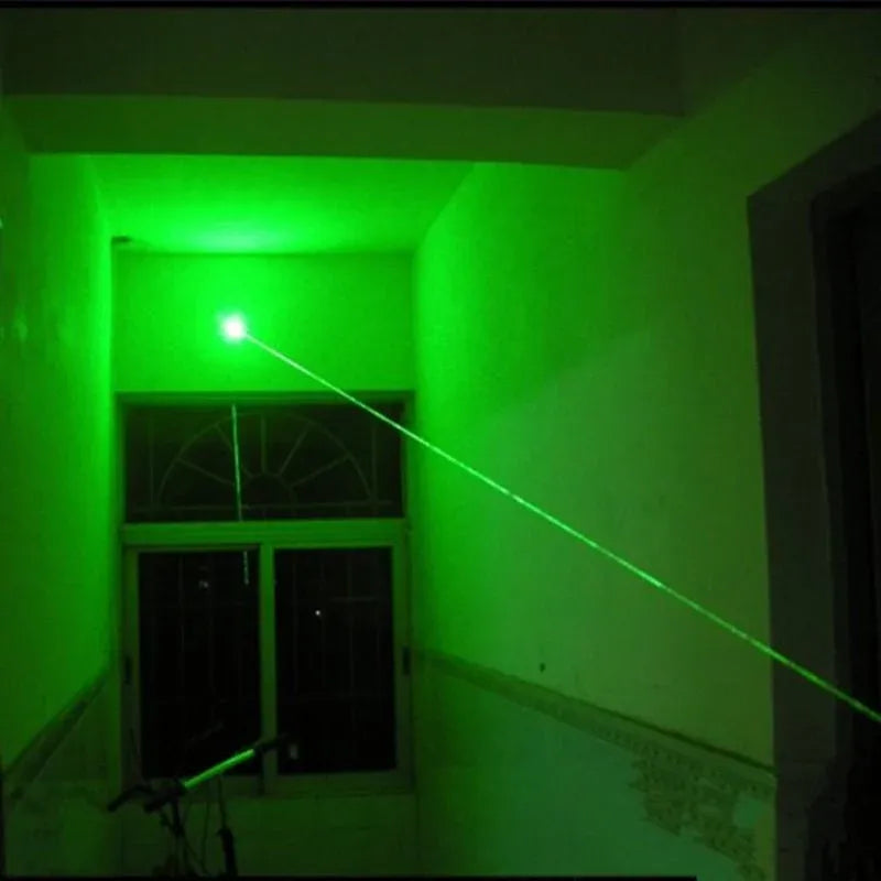 Groene Laserpointer Oplaadbaar Lange Bereik Stralepen